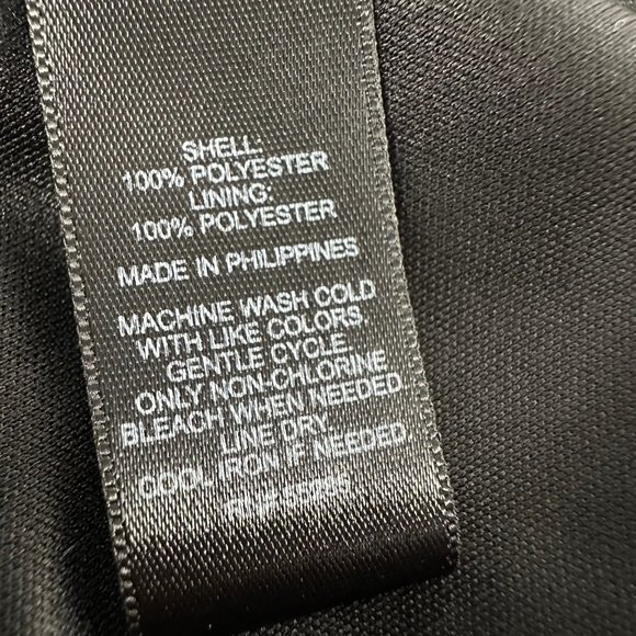 Express Romper Shorts Long Sleeve Feather Print Black & Gray Lined Lightweigt - Picture 9 of 12